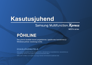 Kasutusjuhend Samsung Xpress M2070FW Multifunktsionaalne printer