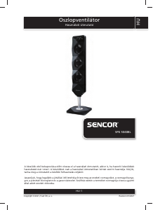 Használati útmutató Sencor SFN 5040BL Ventilátor