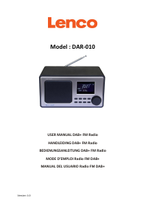 Manual Lenco DAR-010WH Radio