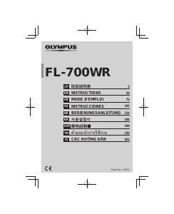 Manual Olympus FL-700WR Flash