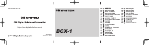 Návod Olympus BCX-1 Nabíjačka batérií