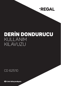 Kullanım kılavuzu Regal CD 62510 Dondurucu