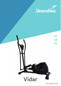 Mode d’emploi Skandika SF-2840 Vidar Vélo elliptique