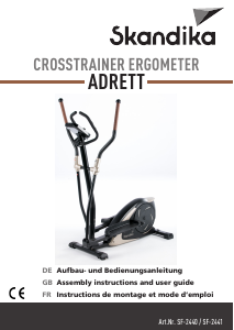 Bedienungsanleitung Skandika SF-2440 Adrett Crosstrainer