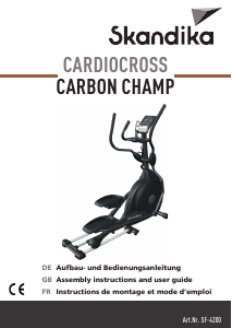 Bedienungsanleitung Skandika SF-4200 Carbon Champ Crosstrainer