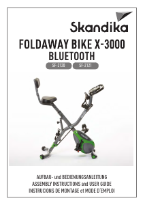 Manual Skandika SF-2121 X-3000 Exercise Bike