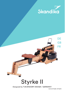 Manual Skandika SF-2473 Styrke II Rowing Machine