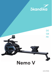 Manual Skandika SF-2530 Nemo V Rowing Machine