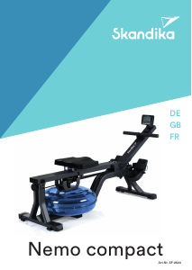 Manual Skandika SF-2520 Nemo Compact Rowing Machine