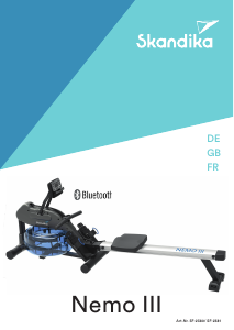 Manual Skandika SF-2381 Nemo III Rowing Machine