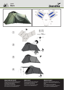 Handleiding Skandika Bern Tent