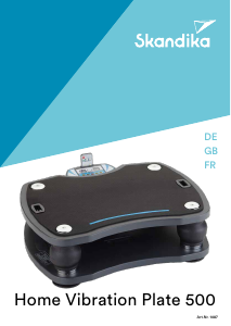 Manual Skandika 1087 Vibration Plate