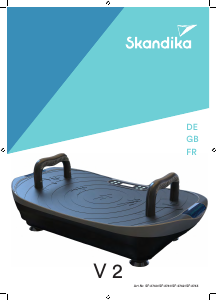 Bedienungsanleitung Skandika SF-2742 V2 Vibrationsplatte