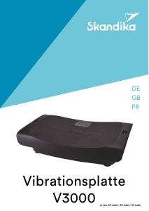 Manual Skandika SF-2421 V3000 Vibration Plate