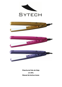 Manual de uso Sytech SY-PP5AZ Plancha de pelo