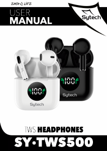 Manual Sytech SY-TWS500BL Headphone