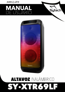Manual de uso Sytech SY-XTR69LF Altavoz