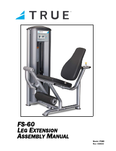 Handleiding True FS-60 Fitnessapparaat