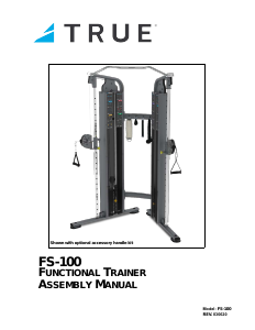 Handleiding True FS-100 Fitnessapparaat