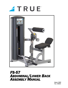 Manual True FS-57 Multi-gym