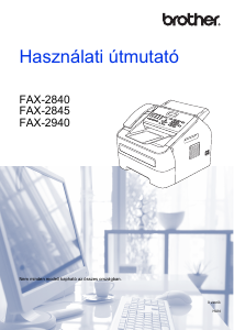 Használati útmutató Brother FAX-2840 Faxgép