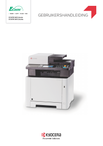 Handleiding Kyocera ECOSYS M5526cdn Multifunctional printer