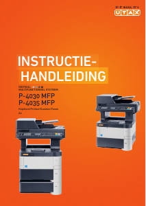 Handleiding UTAX P-4035 MFP Multifunctional printer