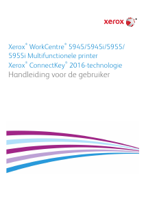 Handleiding Xerox WorkCentre 5945i Multifunctional printer