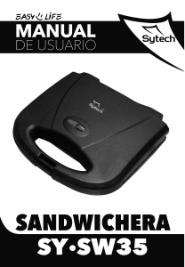 Manual de uso Sytech SY-SW35 Grill de contacto