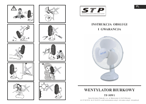 Návod STP TF-30W1 Ventilátor