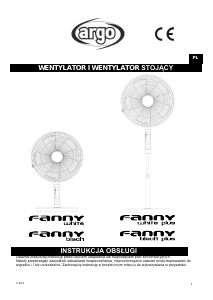 Instrukcja Argo Fanny Wentylator