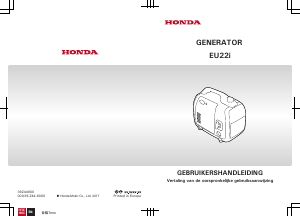 Handleiding Honda EU22i Generator