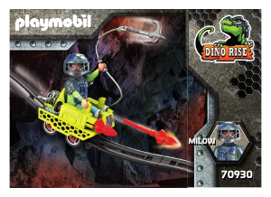 Bedienungsanleitung Playmobil set 70930 Dino Rise Minen Cruiser