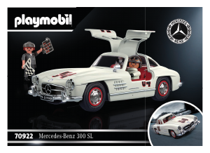 Bedienungsanleitung Playmobil set 70922 Promotional Mercedes-Benz 300 SL