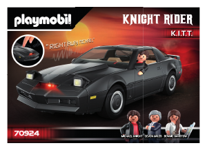 Käyttöohje Playmobil set 70924 Promotional Knight Rider - K.I.T.T.