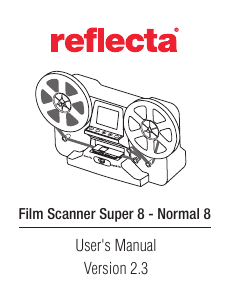 Manual de uso Reflecta Super 8 Escáner de película
