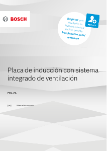 Manual de uso Bosch PVQ820F25E Placa