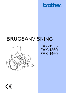 Brugsanvisning Brother FAX-1460 Faxmaskine