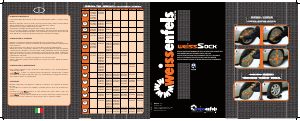 Manuale Weissenfels WeissSock WSK Catene da neve