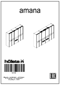 Használati útmutató Hülsta AMANA Gardrób