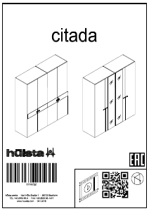Instrukcja Hülsta CITADA Garderoba