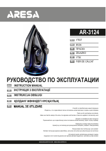Instrukcja Aresa AR-3124 Żelazko