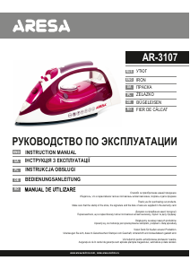 Manual Aresa AR-3107 Fier de călcat