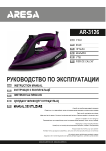 Manual Aresa AR-3126 Fier de călcat