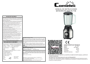 Manual Comelec BL7156 Liquidificadora