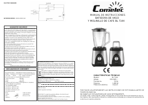 Handleiding Comelec BL7144 Blender