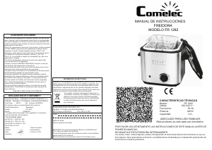 Manual de uso Comelec FR1262 Freidora