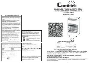 Manual Comelec GH5052 Heater