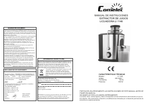 Handleiding Comelec LI1146 Sapcentrifuge