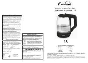 Manual Comelec WK7319 Kettle